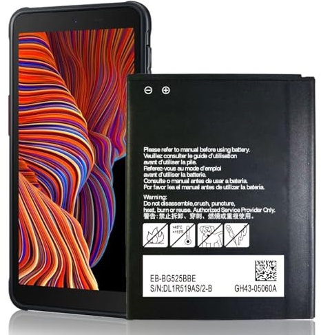 [3100mAh] Galaxy Xcover 5 Battery,(2023 New Version) High Capacity Replacement Battery for Samsung Galaxy Xcover 5 SM-G525 GH43-05060A EB-BG525BBE