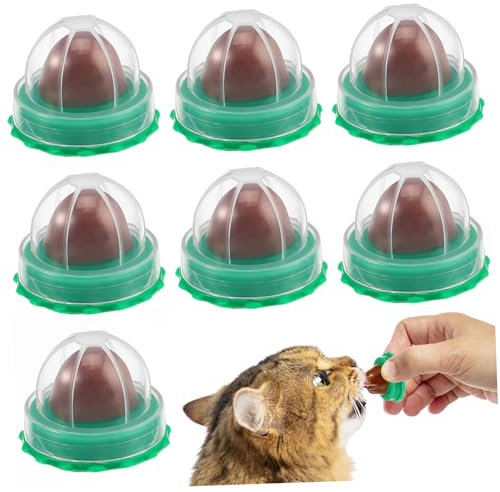 Yardwe 20stücke Katzenleckerlis Mit Katzenminze Süße Für Katzen Mit Pro Zufällige Geschmacksrichtungen Snacks Für Katzen Unterstützung Verdauung Und Haarentfernung