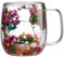 Taza de té de vidrio con flores secas, taza de té de café con flores secas, taza de doble pared, vasos de té, tazas de café expreso para capuchino, leche, jugo, bebidas frías