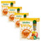 BLÉDINA - Gourdes de Purées de Fruits - Petit Déjeuner de Bébé - Pomme Poire Orange Avoine et Blé - dès 10 Mois - 16 x 85 g
