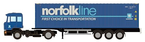 LEMKE Minis 81522598 - MAN F90 Container-Sattelzug Norfolkline - Spurweite N