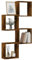 vidaXL Würfelregale 4 STK. Räuchereiche 30x15x30 cm, Würfelaufbewahrung, Würfelorganisator, Schweberegal, Würfelregal, schwebendes Regal, CD-Regal