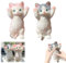 FONDUO Squishy Katze Toy, Groß, Niedlich Anti Stress Quetschspielzeug, Fidget Spielzeug, Geschenk für Kinder und Erwachsene, 20x10cm