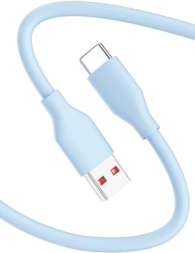 USB C Kabel 120W 6A Turbo Charge Kabel 2M für Xiaomi Redmi Note 14 Pro 13 Pro 12 Pro 14C,6A Silikagel USB Typ C Ladekabel Schnellladekabel Datenkabel HyperCharge für Mi 14T Pro 15 POCO X7 Pro M7 Pro