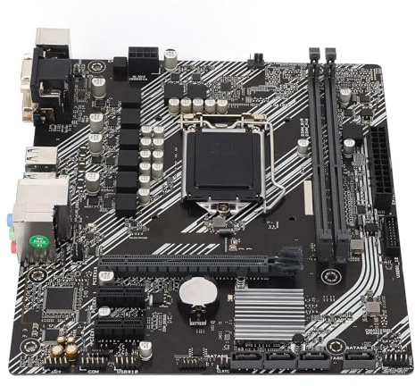 Prime H410M K Computer Motherboard, 2 DDR4 DIMM M ATX PCI E 3.0 Desktop Motherboard für LGA 1200, für Core 10. Generation, 1x PCIE X16, 4X SATA III, VGA, DVI, USB 2.0
