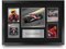 HWC Trading Lewis Hamilton Ferrari Regali Stampati Autografo Firmato Immagine Per F1 Formula 1 Corse Tifosi - A3 Incorniciato