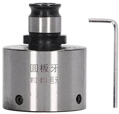 19 mm Kohlenstoffstahlgewinde -Würfel Chuck GT12 M14 für Drehmaschine, schnelles Klopfen mit kalmatometerem Material und Maschinenmatch, breite Anwendungen in Bohrmüllmaschinen (YlwxzenithtIs9D-11)