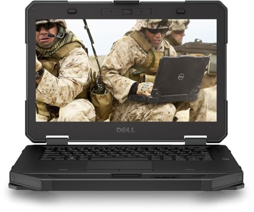 Dell Latitude 5414 Rugged Laptop, 14 Inch FHD (1920x1080), Intel Core i7-6600U, 16GB RAM, 256GB SSD, QWERTY Keyboard, Windows 11 Pro (Refurbished)