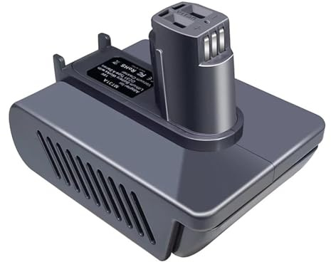 MT31A/B Akkuadapter, Kompatibel Mit Makita, 18-V-Li-Ionen-Akku, Umrüstbar Auf, Kompatibel Mit Dyson, Handstaubsauger Typ A Typ B DC35 DC34 DC31 DC56 DC57 DC44 DC45(MT31A-Type A)