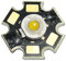 world-trading-net - 10x Highpower LED 3W purweiß auf Star-Platin, breiter Abstrahlwinkel