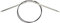 Prym 211279 Rundstricknadeln Aluminium, 80 cm, 4,50 mm, grau