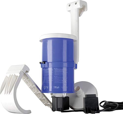 Gre AR124 - Filtro de Cartucho para Piscinas elevadas con Volumen de hasta 30m3 con filtración de hasta 3.800 l/h y 70W de Potencia.