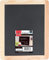 Plaid Kreidetafel, doppelseitig, gerahmt, 21,6 x 27,7 cm, 1 Stück