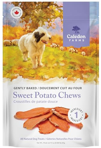 Caledon Farms Sweet Potato Chews for Dogs 9.3 OZ