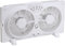 Avalon Doble Ventana ventilador con cuchillas de 9 pulgadas, alta velocidad Reversible flujo de aire ventilador, indicador LED luces ajustable termostato & Max Cool tecnología, ETL Certificado