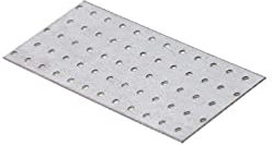 Lochplatte Flachverbinder Holzverbinder Nagelplatte Lochblech Verbinder 24x10cm