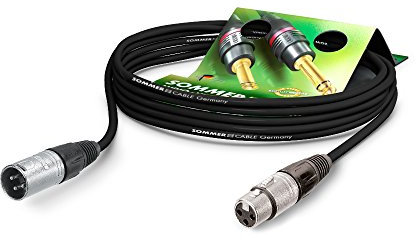 Sommer Cable SGHN-1500-SW Mikrofonkabel 15 m