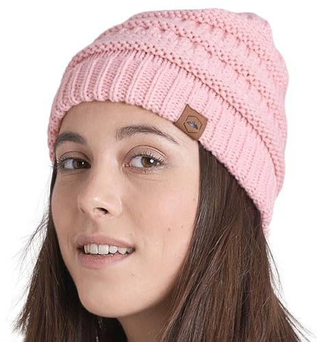 Tough Headwear Damen-Wintermütze - Warm, Grob, Zopfmuster für Kaltes Wetter - Beanie für Damen