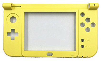 Boîtier Charnière inférieur Cadre central Coque pour Nintendo New 3DS XL LL 2015 Verison de remplacement