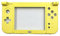 Boîtier Charnière inférieur Cadre central Coque pour Nintendo New 3DS XL LL 2015 Verison de remplacement