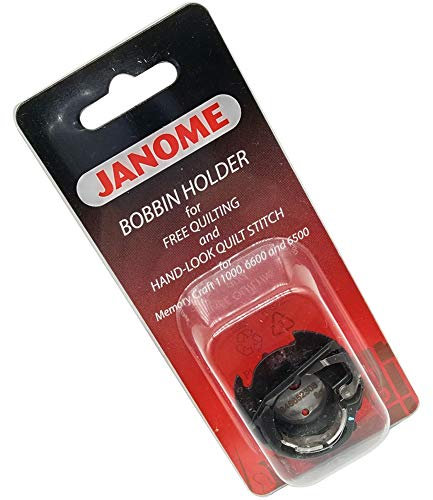 LNKA Spulenkoffer mit geringer Spannung, kompatibel mit Janome Blue Dot für Free-Motion-Quilting-Nähmaschine # 200445007