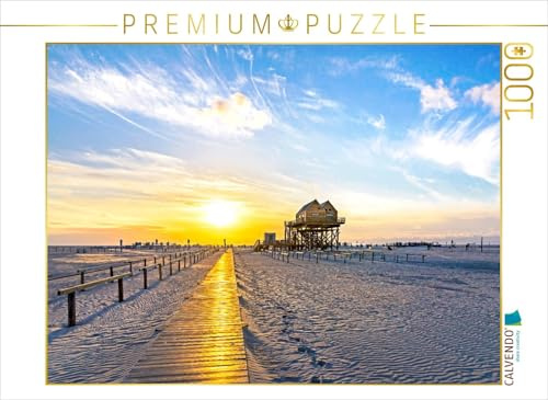 CALVENDO Puzzle Sonnenuntergangsstimmung | 1000 Teile Lege-Größe 64 x 48 cm Foto-Puzzle für glückliche Stunden