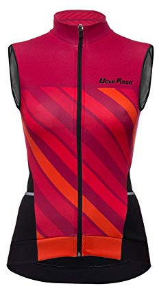 Uglyfrog Westen Damen Ärmellos Radtrikot Fahrradtrikot Fahrradbekleidung für Frau mit Elastische Mode Atmungsaktive Schnell Trocknen Stoff MJWL01F