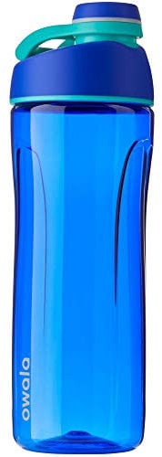 Owala Twist Tritan Wasserflasche mit Drehverschluss, 735ml, Smooshed Blueberry
