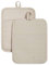 KitchenAid Kitchen Aid Ribbed Soft Silicone Pot Holder Set, 7x9, Milkshake