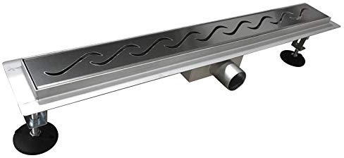 Stabilo-Sanitaer Edelstahl Bad Duschrinne Yukon Ablaufrinne Bodenablauf 90 cm 900 mm Dusche Ablauf Duschablauf
