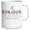 STC Mug Humour Tasse à Café - Bonjour ta gueule Cordialement