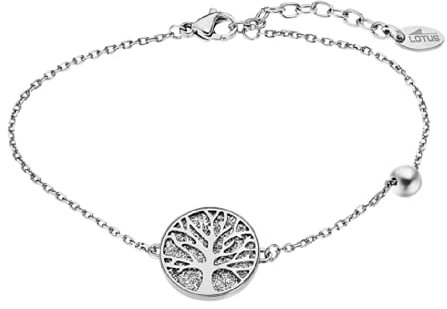 LOTUS STYLE Pulsera LS2225-2/1 Rainbow Acero inoxidable 316l Arbol vida 200.00 mm Mujer