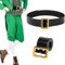 Matiniy Unisex-Erwachsene Mty Weihnachtsmann, 2 Stück Gürtel, Schwarz, Standard