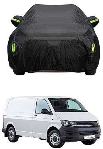 Maxure Outdoor Auto abdeckplane, für VW Volkswagen Transporter T5 T6 Vollgarage Wasserdicht Staubdichte Wetterfest Hagelschutz UV-beständig Autoabdeckung