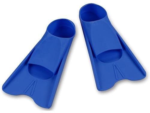 DRUNA - Aletas de Natación Cortas | Cómodas y Antideslizantes | para Adultos y Niños | Fortalecen Piernas y Pies | Ideales para Entrenamiento en Piscina y Buceo, Colores Variados, TPE