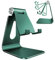 Lucrave Supporto per telefono regolabile, supporto per telefono multi-angolo per iPhone 15 14 13 Pro Max 12 11 XS Max X 8 7 6 Plus Samsung S10 S9 Smartphone, Verde scuro