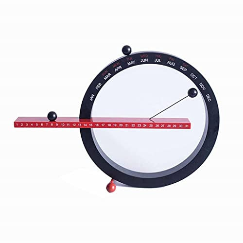 Magnetische Kugeluhr, ewiger Kalender, Heimdekoration, Wohnzimmer, Schlafzimmer, Dekorationen