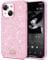 BEZ Case for iPhone 15 Case Glitter, with Bling & Co. Series, Sparkle Diamond Crystal Bling Case Cover Compatible with iPhone 15, Flamingo Pink