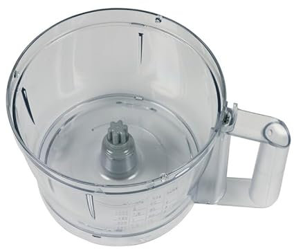 LUTH Premium Profi Parts Rührschüssel kompatibel mit Bosch 12009553 Kunststoffschüssel für Küchenmaschine