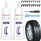 120ml Tire Glue, 20pcs Rubber Nails for Sidewall Bonding or Air Leakage - Car, Motorcycle, Truck, ATV Tire Repair Kit