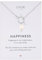 LUUK LIFESTYLE Filigrane Halskette mit Perlen Anhänger, Geschenk für Freundin, Schmuck für Frauen, wasserfeste Kette aus Edelstahl, silber