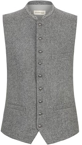 Stockerpoint Devito Herren Trachtenweste, granit, 48