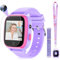 Mingfuxin 4G Smartwatch für Kinder, wasserdichte Kinder Smart Watch Telefon Uhr mit GPS-Tracker, WLAN Video Telefonanruf, SOS, Schrittzähler, Kamera, Schulmodus, Geo-Zaun für 4–12 Jungen Mädchen
