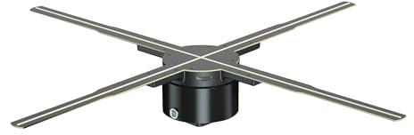 SAFAWOODES Advertise 3d Hologram Fan Projector,advertising Led Sign Holographic Lamp,hd Naked Eye Imaging,for Shop Display