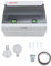 Hiraith Boîte de Disjoncteur d'étanchéité à 12 Voies IP66 - Panneau de Distribution électrique Extérieure avec Verrouillage, Rail DIN et Coquilles de Pistolet Abs/PC, pour les