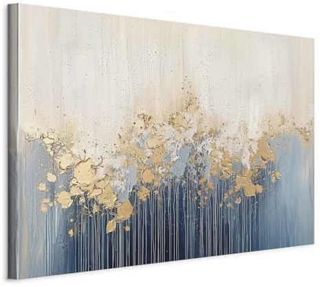 murando - Leinwandbild Luxuriöses gemalt Himmel, 120x80 cm, 1-teilig | Hochwertige Leinwand, sofort aufhängbar, ideal fürs Wohn- oder Schlafzimmer, wasserfest und lichtecht, langlebig, stilvoll