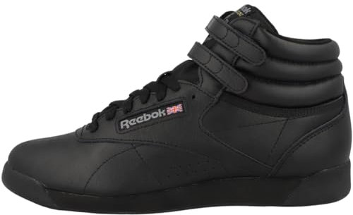 Reebok Freestyle Damen Hohe Sneakers, Schwarz (Int-Black), 43 EU