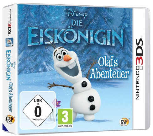 Disney Die Eiskönigin: Olafs Abenteuer - [Nintendo 3DS]