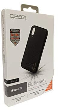 GEAR4 Battersea Designed for iPhone XR Case, Advanced Impact Protection by D3O - Black