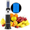 Brix Refraktometer Professionelles 0~20% Zuckergehalt messgerät Brix Scale Range Tester mit automatischer Temperaturkompensation für Bier Weinfruchtzucker Spezifisches Gewicht